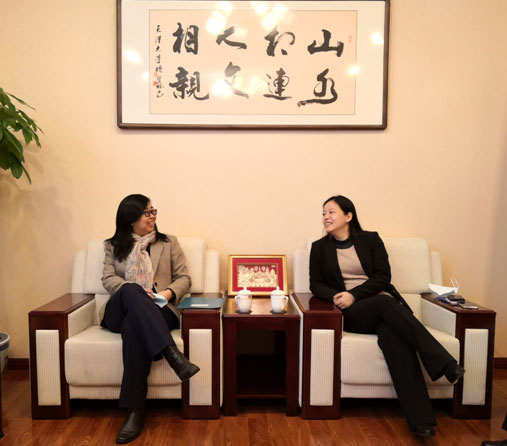 綜合協(xié)調(diào)部主任汪紅柳會見文萊駐華使館副館長洪麗玲