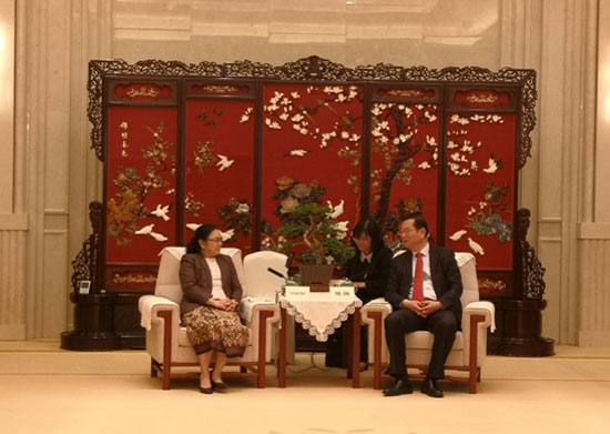 中國—東盟中心組織東盟國家女外交官代表團訪問揚州